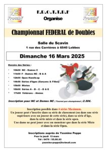 Championnat Fédéral de Doubles