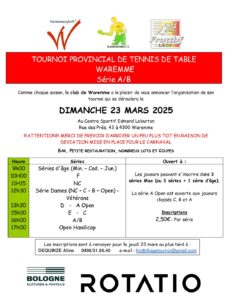 Tournoi A/B Waremme