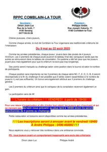 Critérium Comblain La Tour
